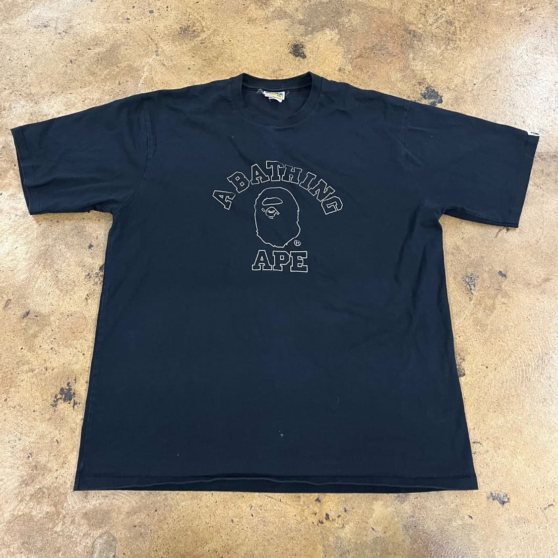 베이프 블랙 반팔티셔츠 상품이미지2