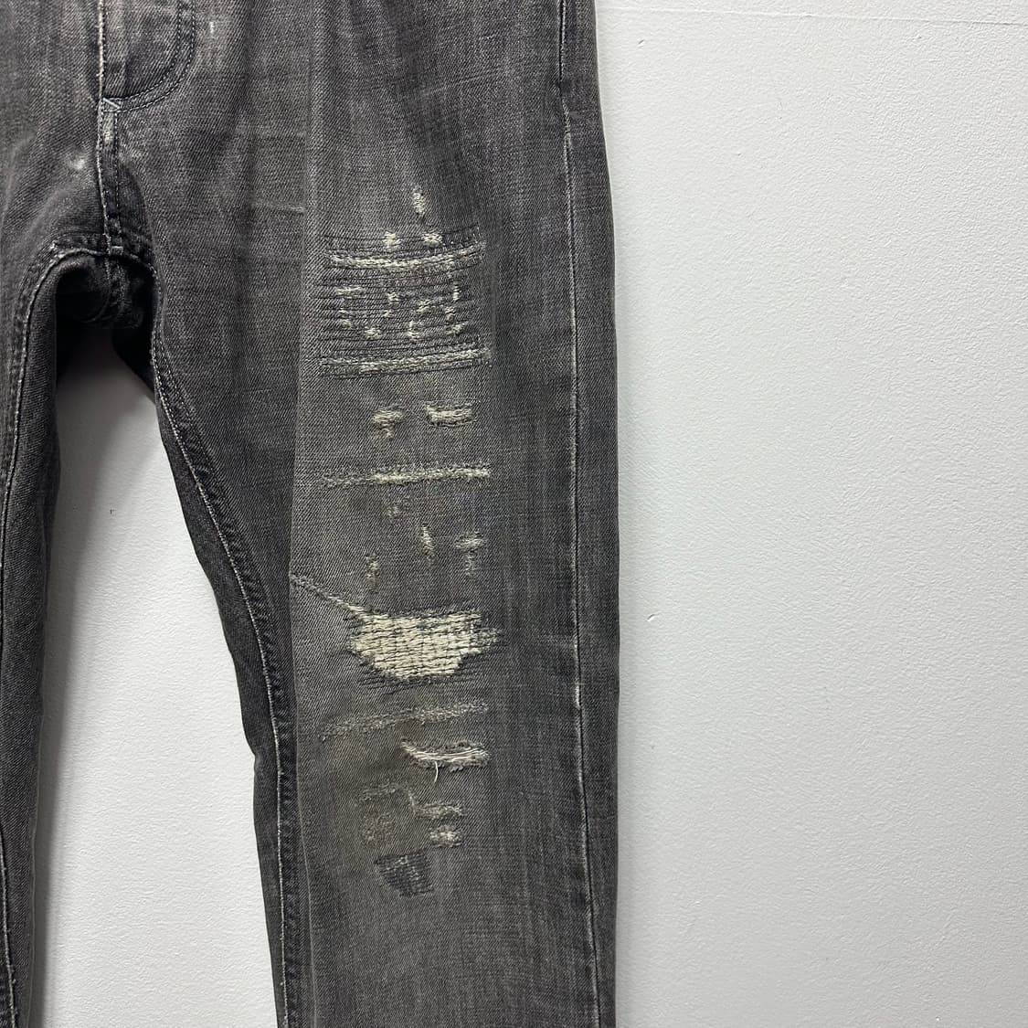 00s 디스트로이드 데님 팬츠 상품이미지4