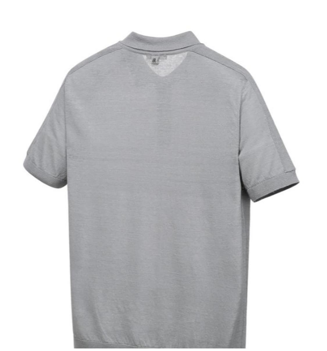 알레그리 실크 니트 PK 반팔 티셔츠 상품이미지2