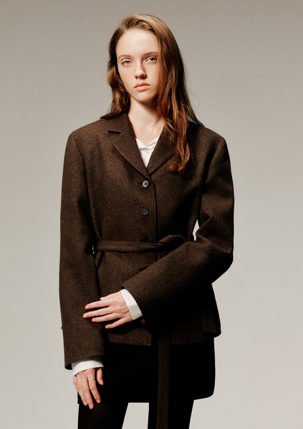 시에 SIE 샌디 벨티드 싱글 재킷 상품이미지2