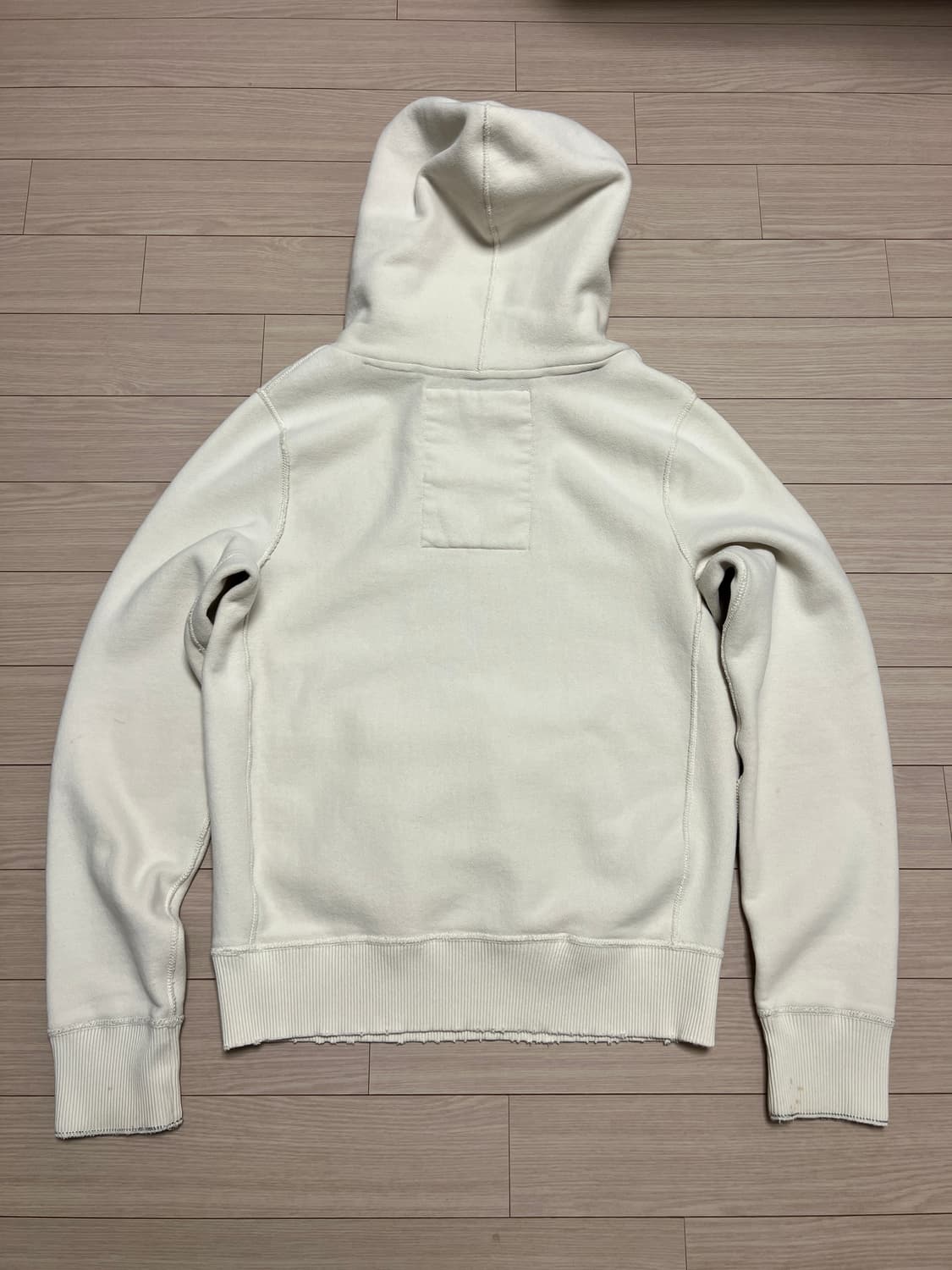 아베크롬비 로고 후드 스웨트셔츠 아이보리 / L 상품이미지2