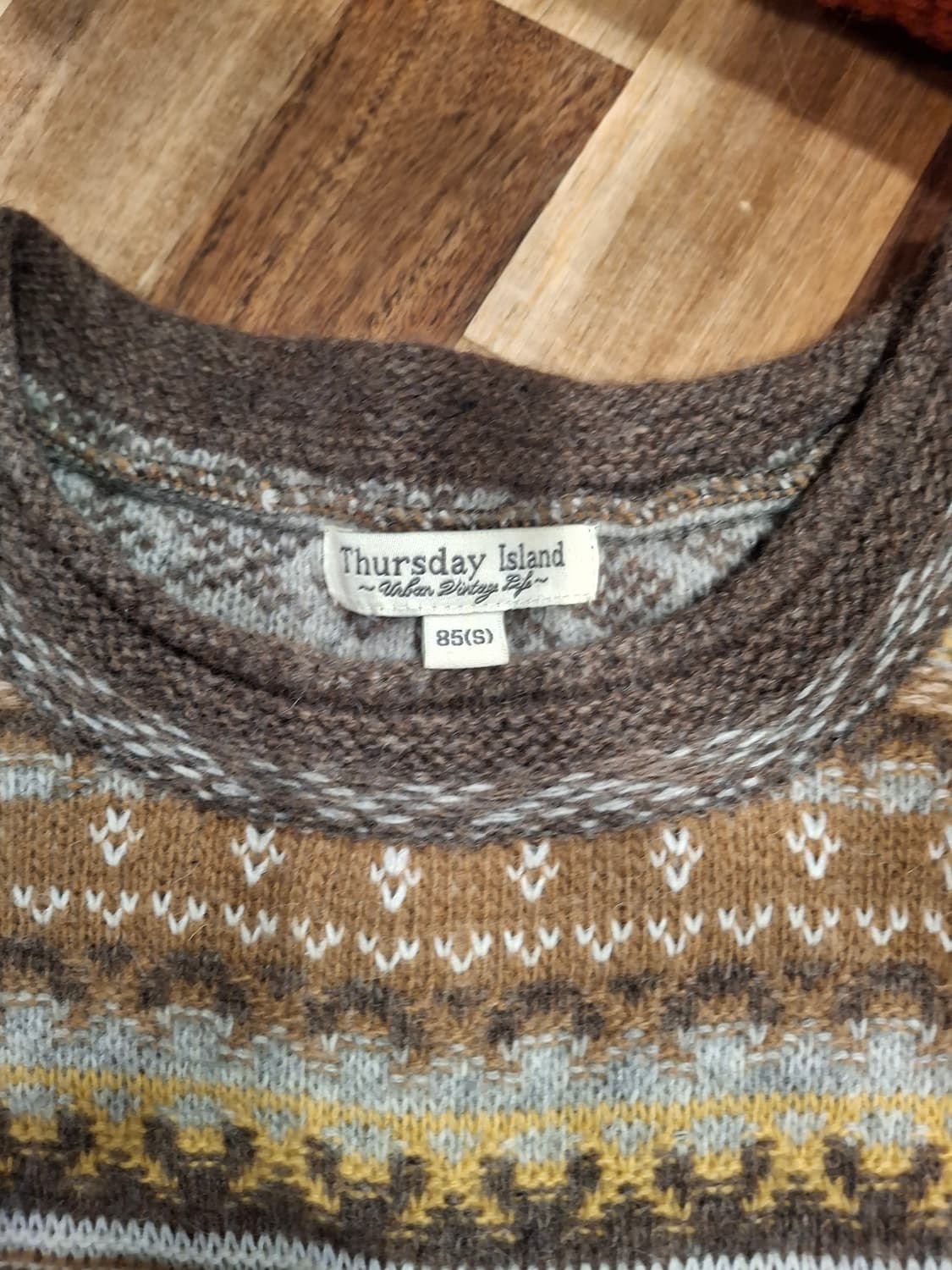 (마지막특가) 써스데이아일랜드 니트 원피스 s 상품이미지2