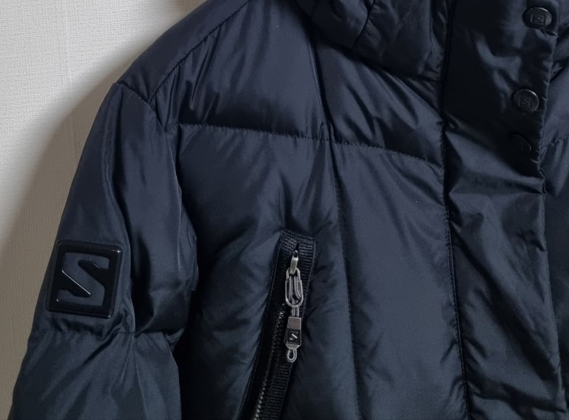 S (55) 살로몬 블랙 구스다운 패딩  상품이미지2