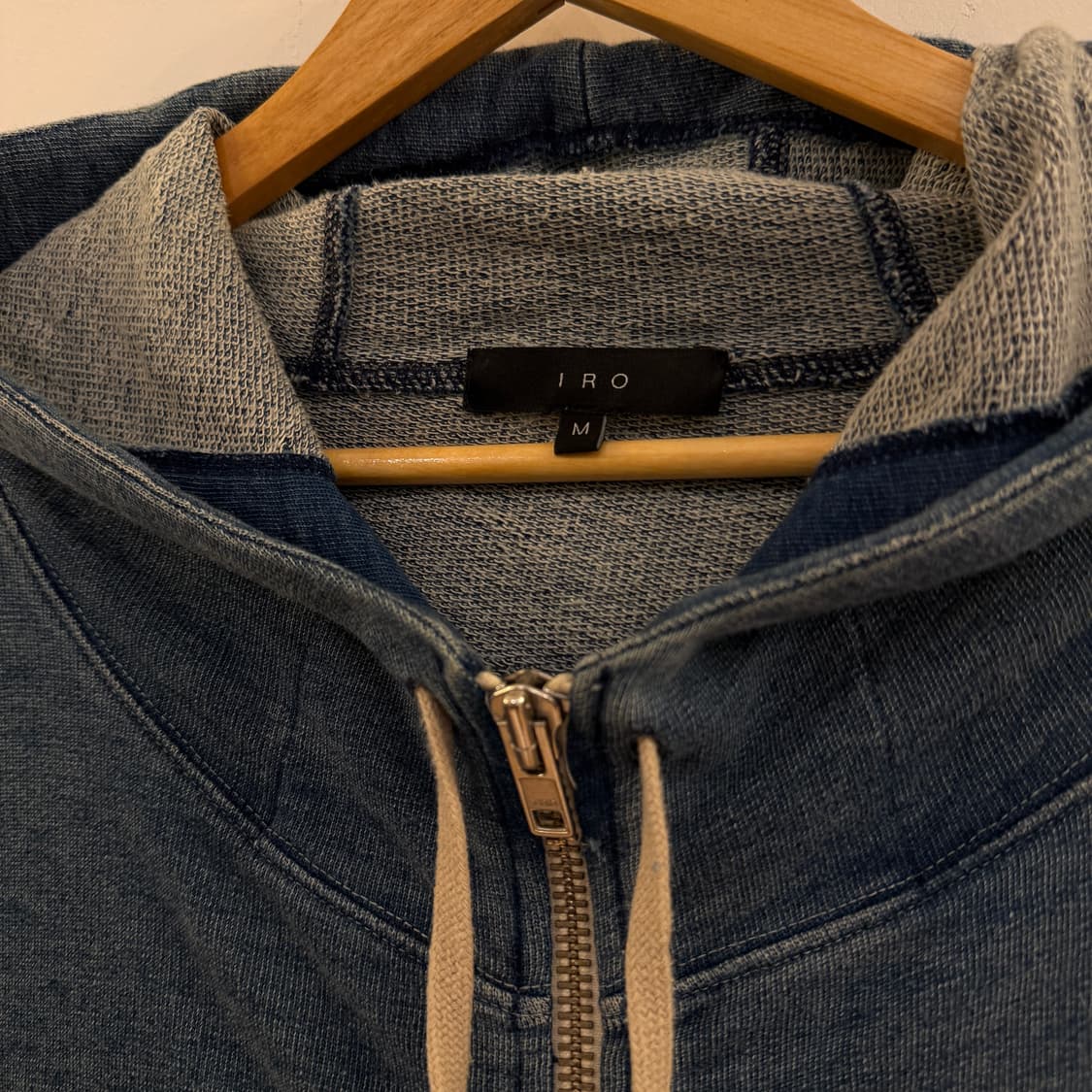 IRO 워싱 후드집업 상품이미지3