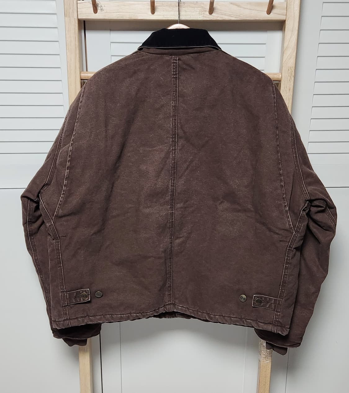 칼하트 J22 브라운 워크 자켓 상품이미지4