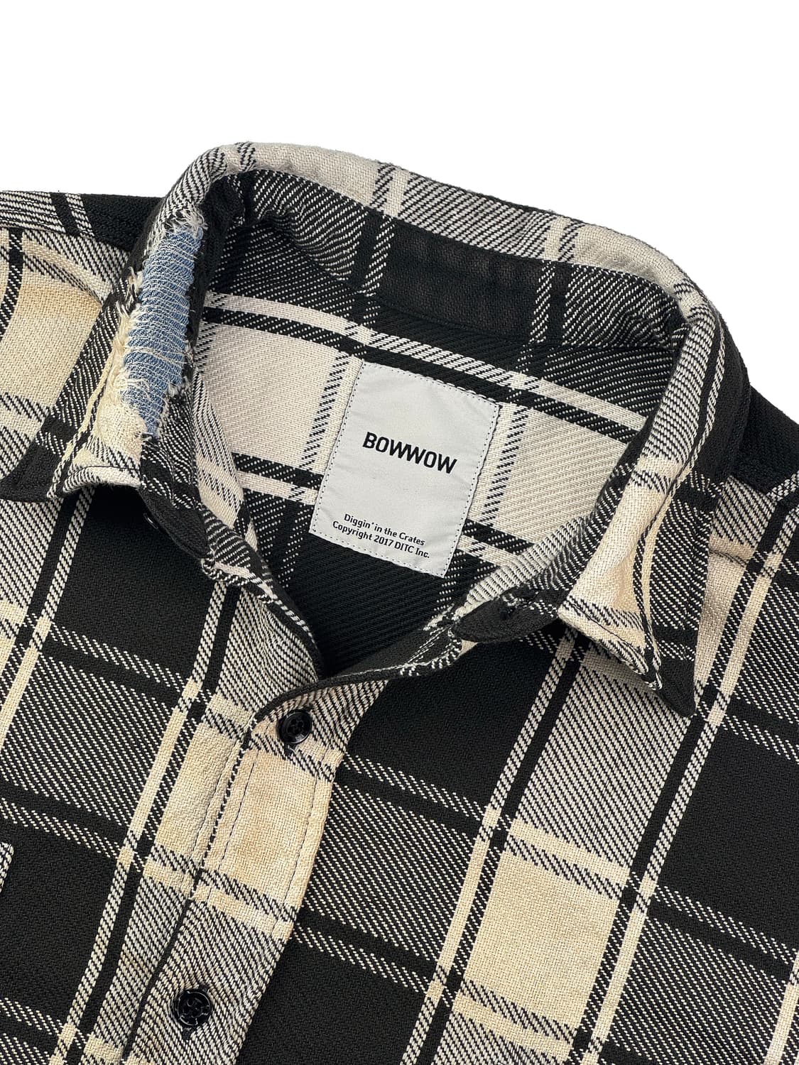 바우와우 리페어 에이징 플란넬 셔츠 상품이미지3