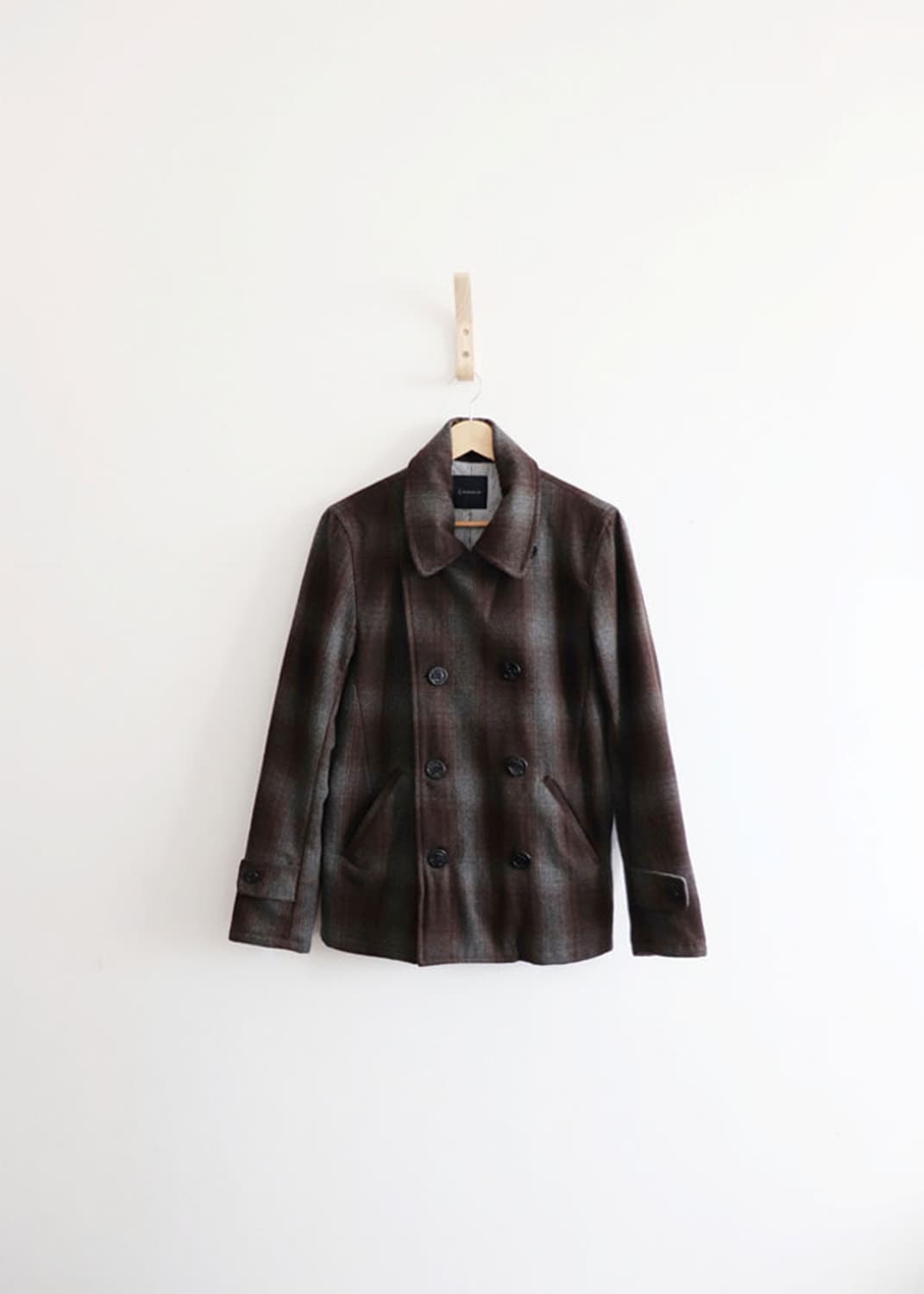 Rageblue check coat jacket 상품이미지1