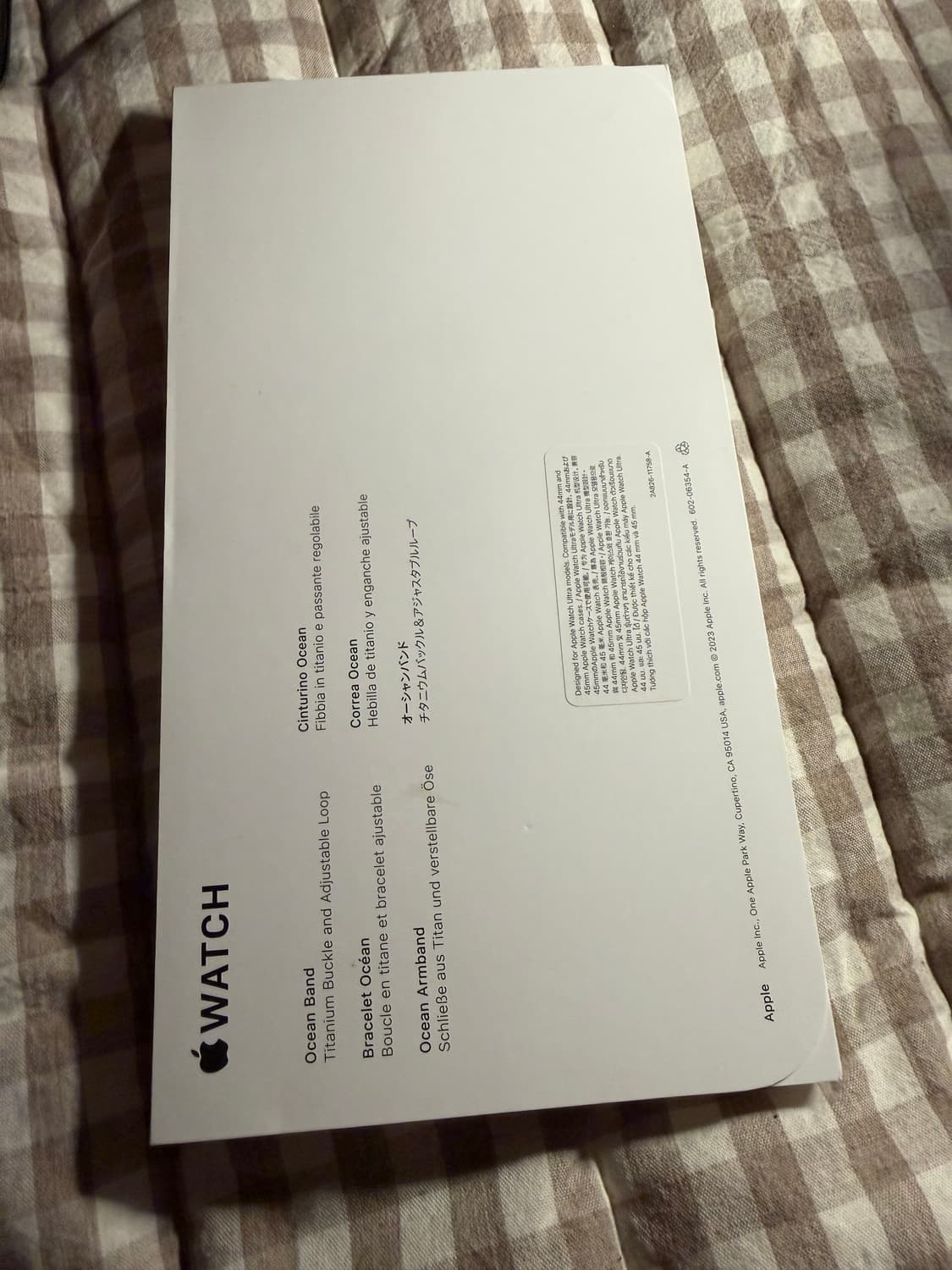 애플워치 블루 오션밴드 44mm  상품이미지2