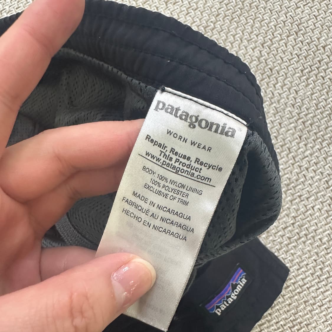 L 파타고니아 남자 배기스 쇼츠 반바지 0416D 상품이미지3