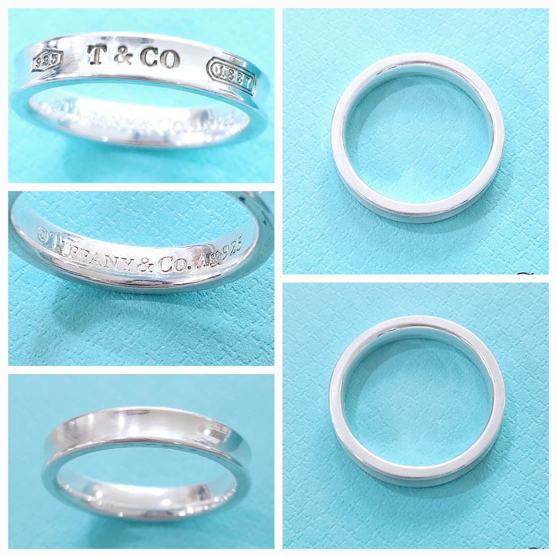 티파니앤코 1837 네로우 실버 반지 [us8/국내17호] [정품] 상품이미지3