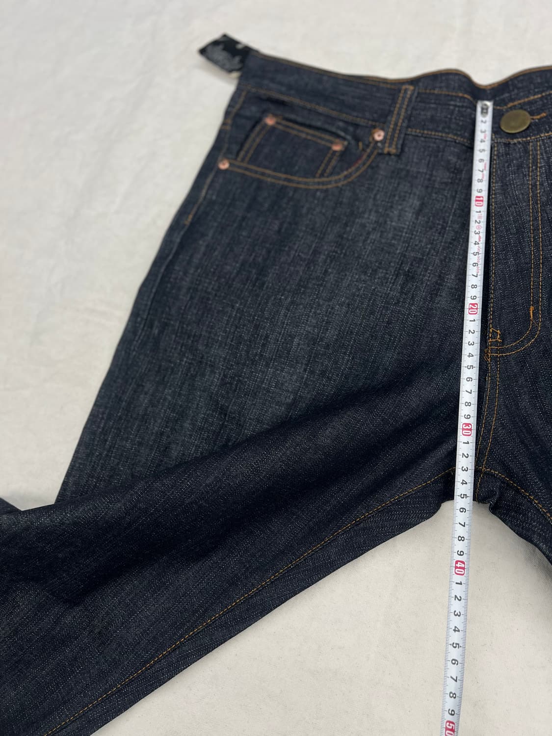 Y2K 빈티지 오리엔탈 데님 팬츠  상품이미지8