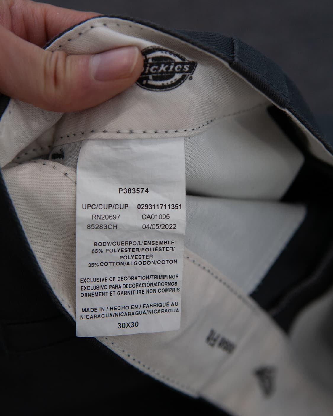 디키즈 더블니 루즈핏 팬츠 상품이미지3