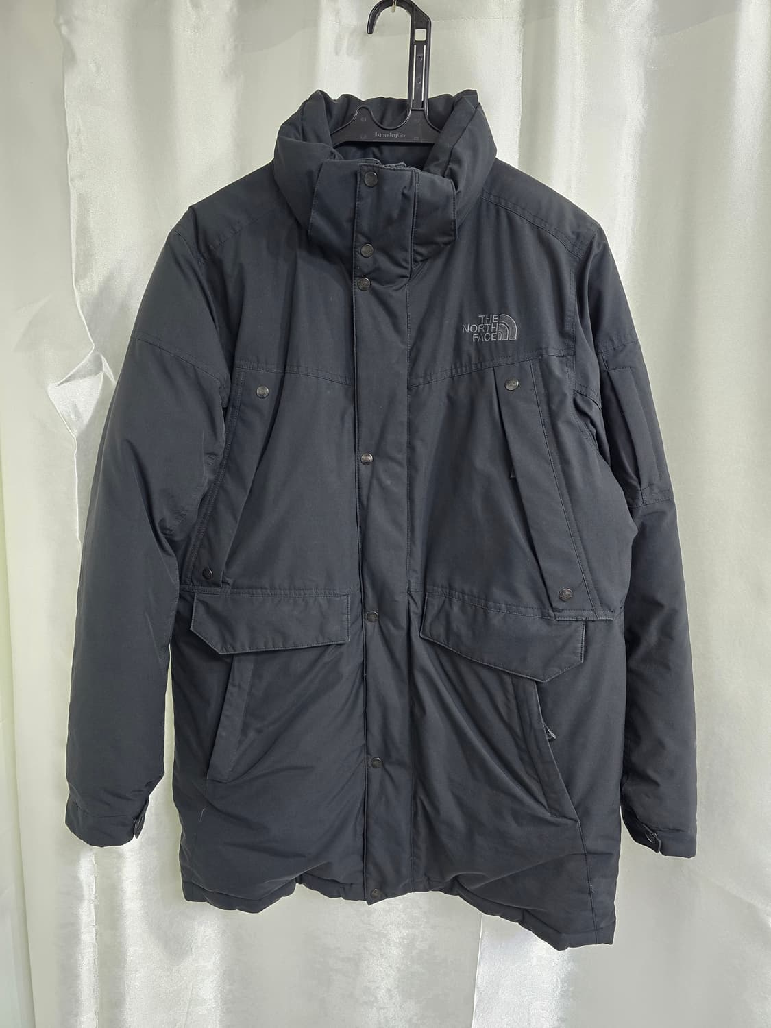 노스페이스 블랙 구스다운 패딩 (1668) 상품이미지1