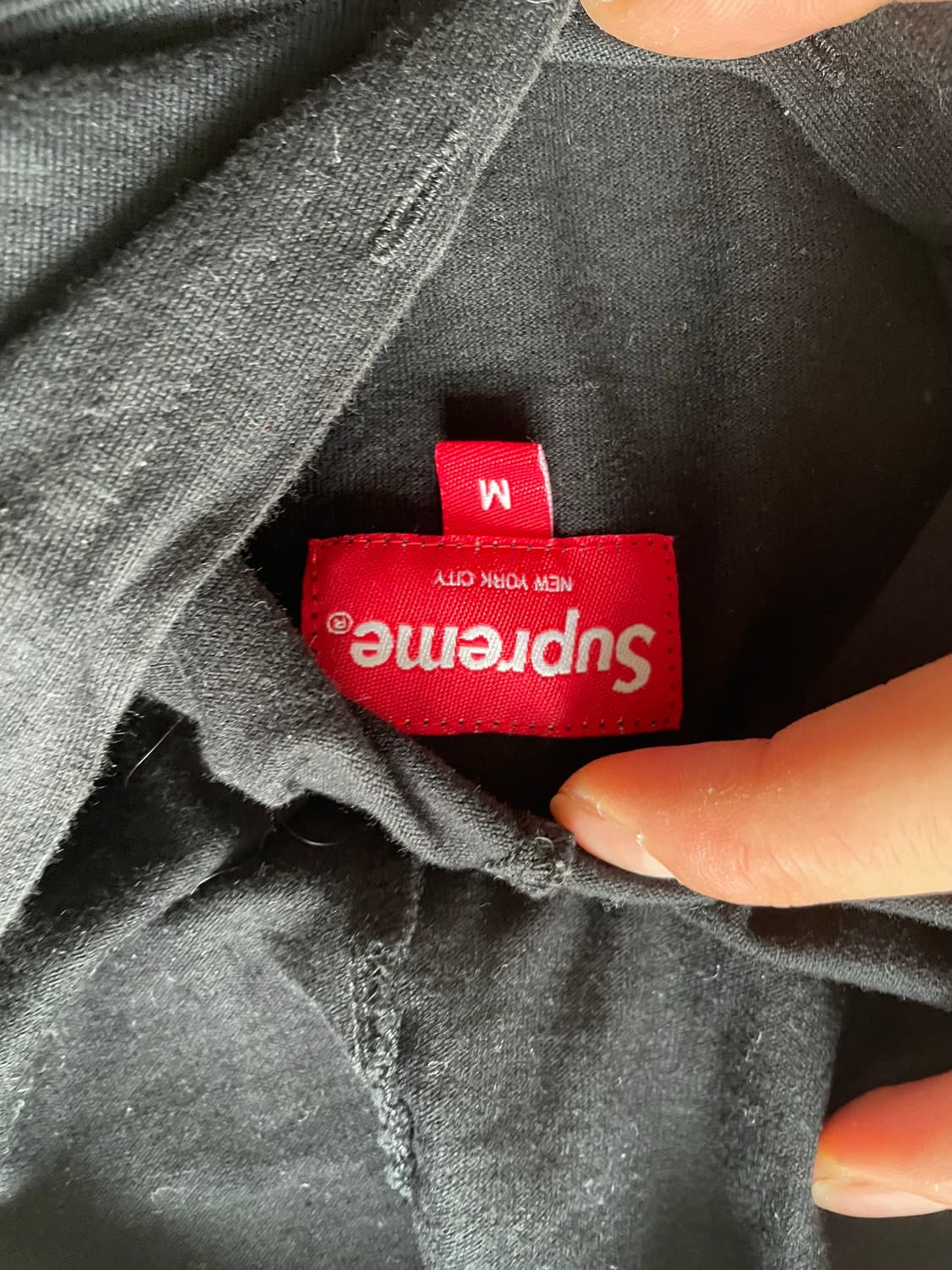 [M] 슈프림 레이어드 후드 상품이미지3