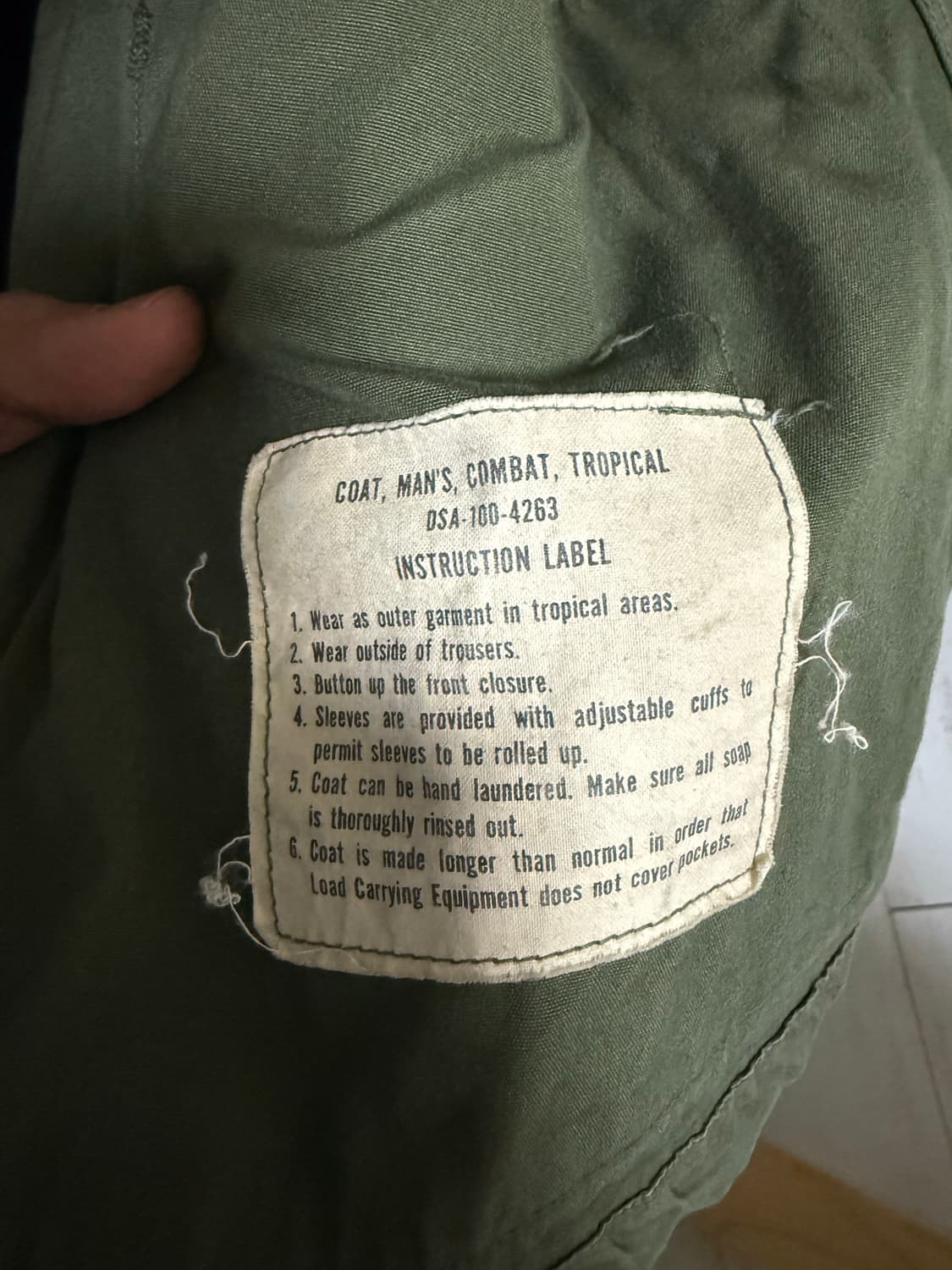 [105] 60s OG 정글퍼티그 3세대 M-S 상품이미지6