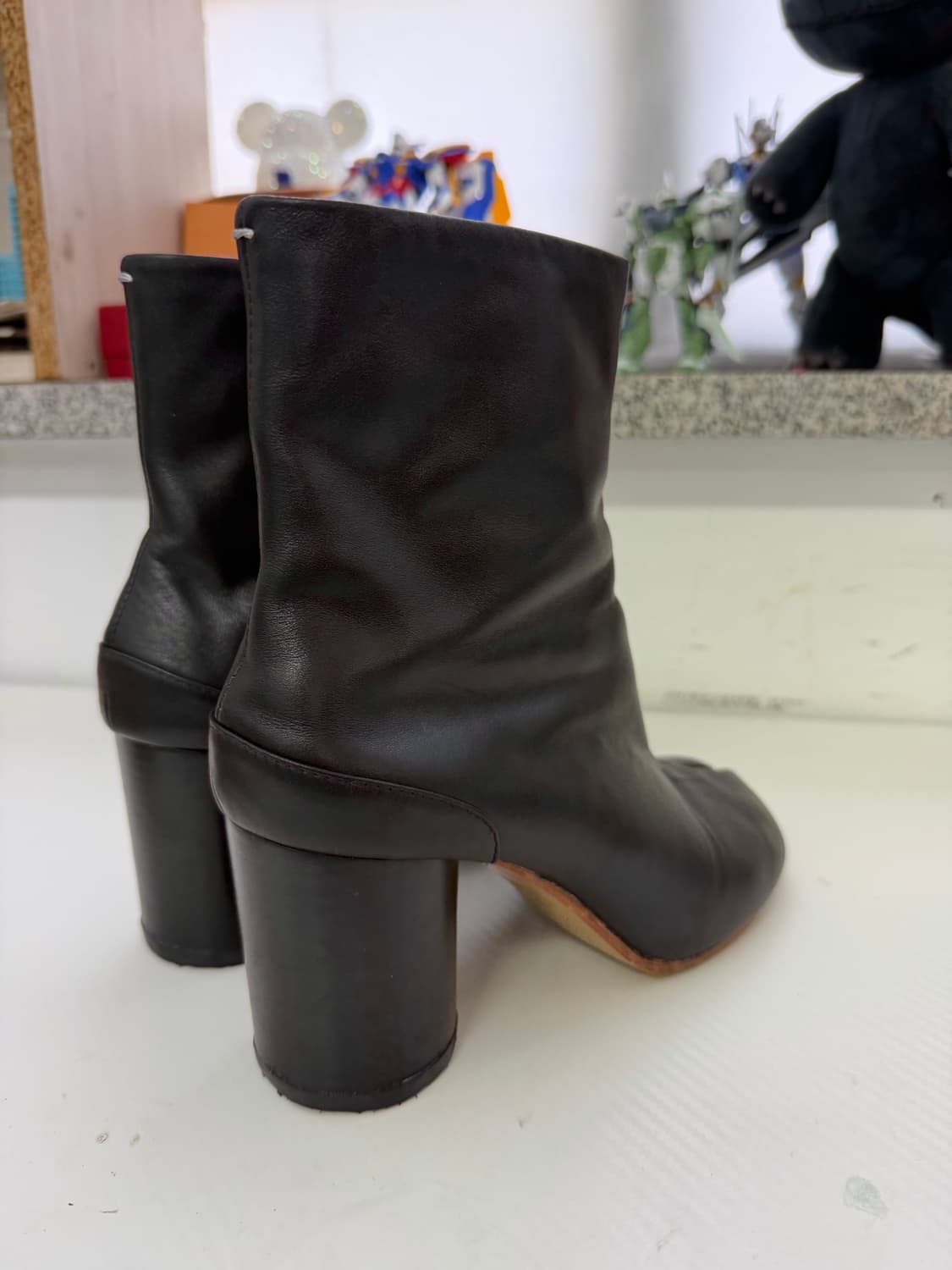 정품) 메종마르지엘라 타비 가죽 부츠 38 상품이미지4