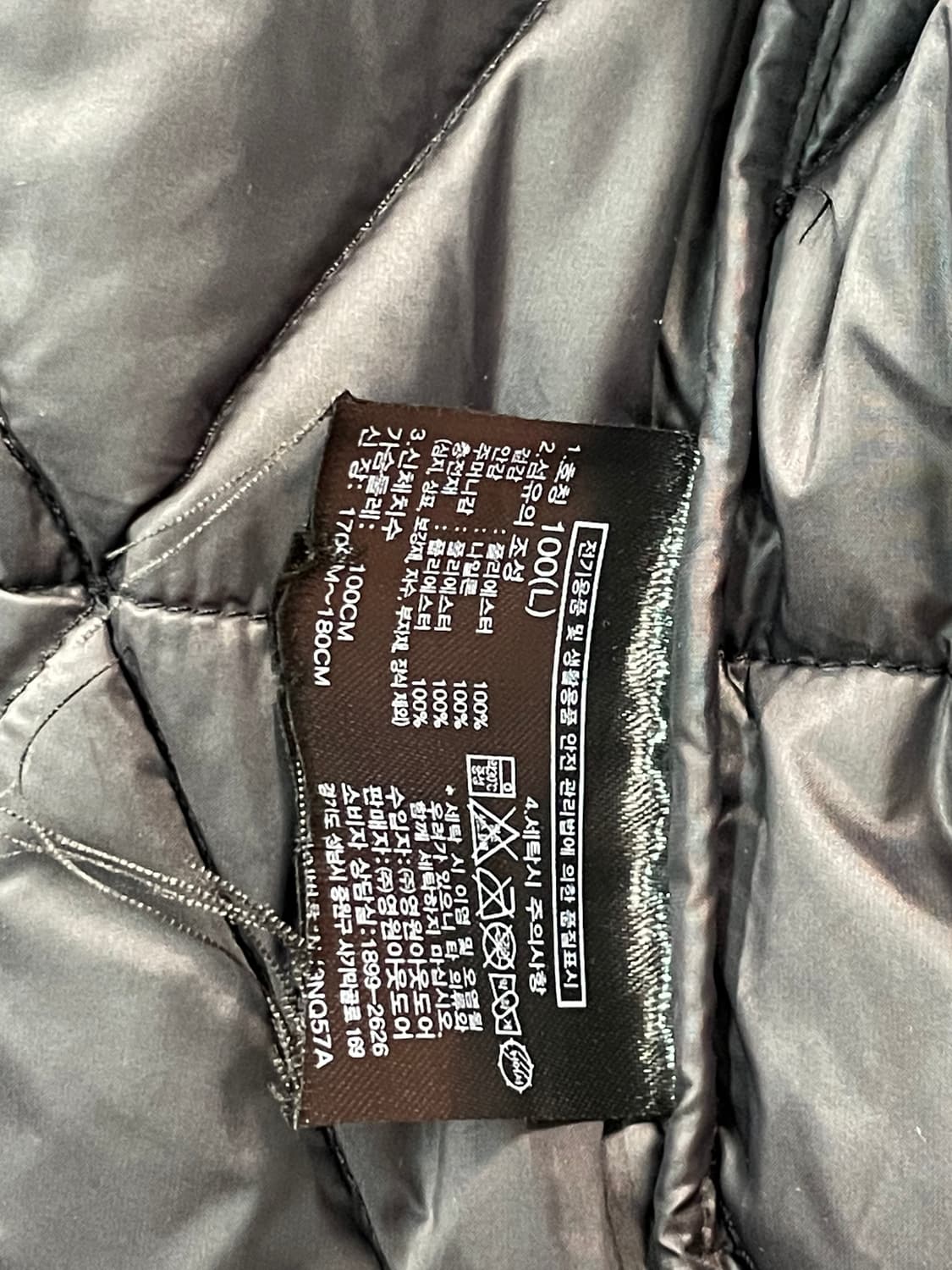 노스페이스 후디드 경량 패딩 상품이미지9