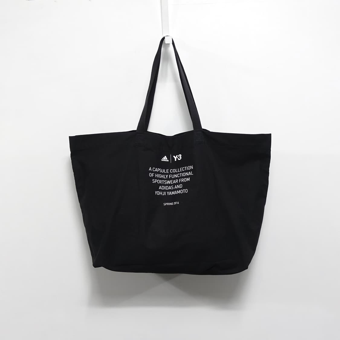 Y3 요지야마모토 페인트 레터 토트백  상품이미지4