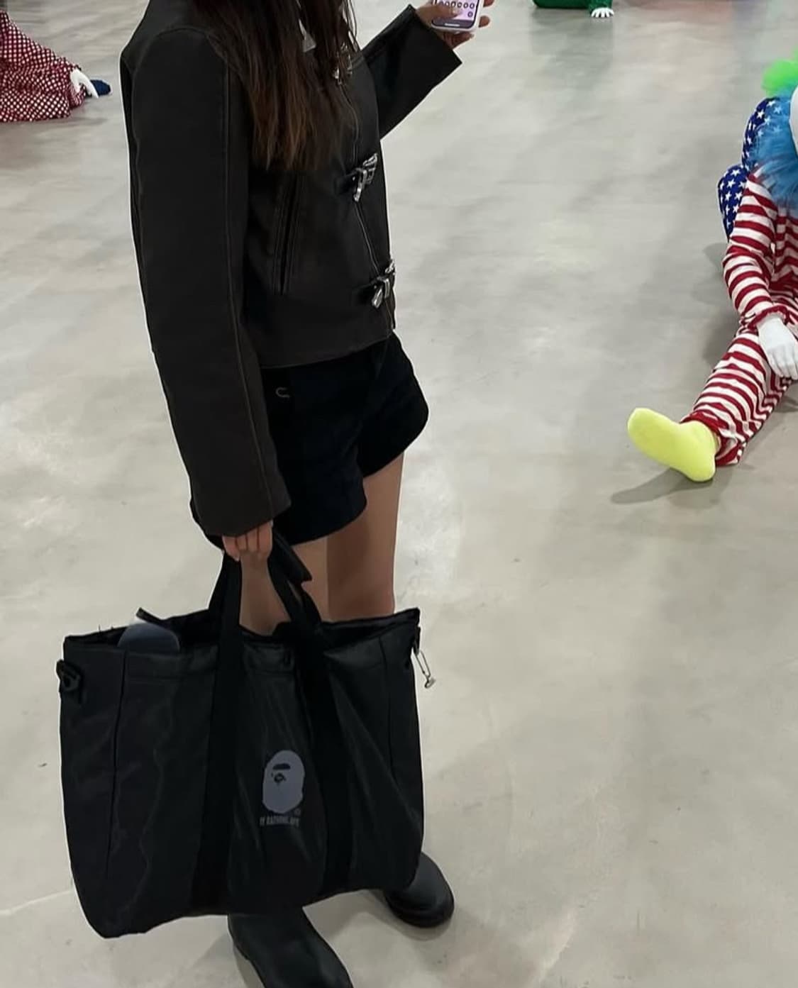 베이프 가방 대용량 숄더백 크로스백 새상품 정품 상품이미지1