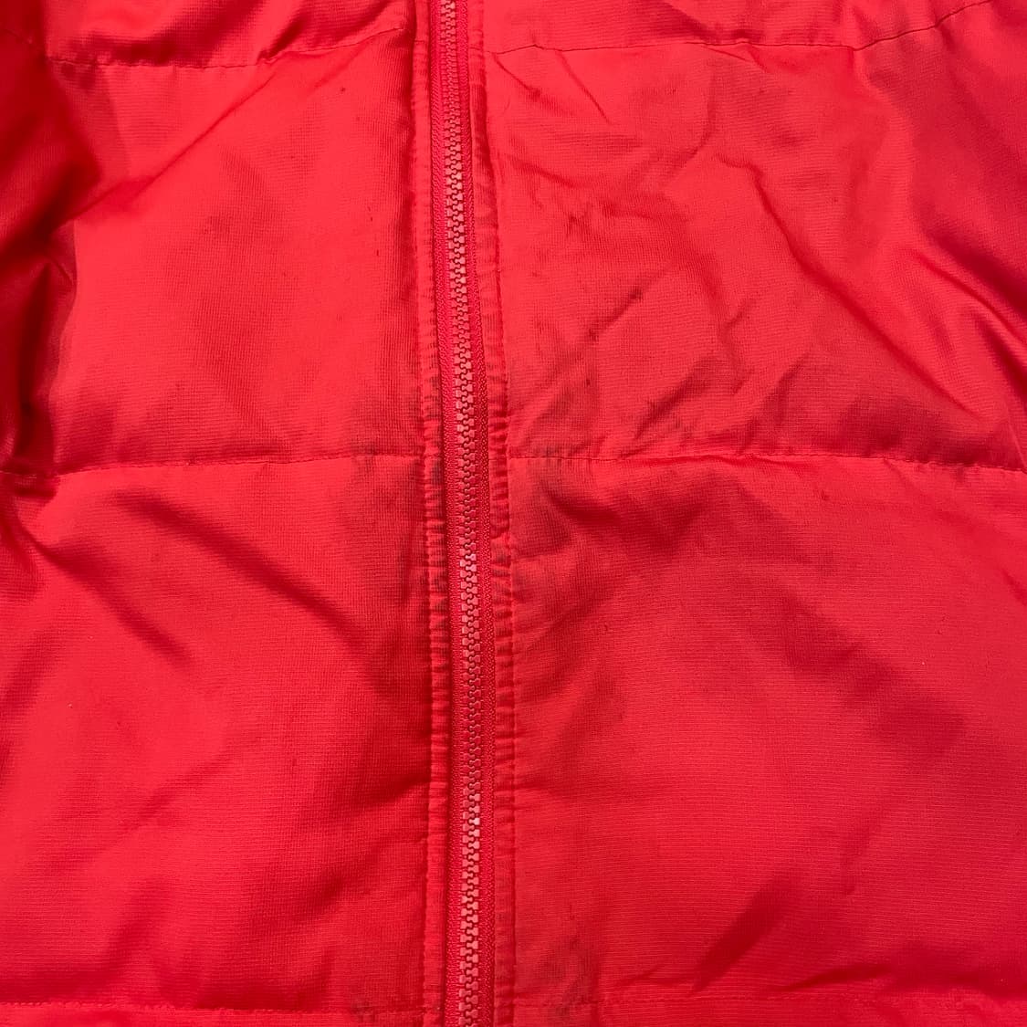 아디다스 레드 블랙삼선 덕다운 패딩 점퍼 95 상품이미지7