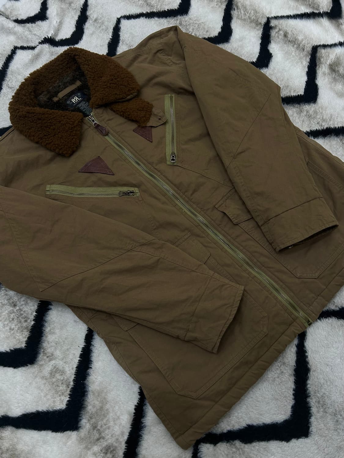 [XL]RRL Type-A2 플라이트 자켓/빈티지브라운 상품이미지1