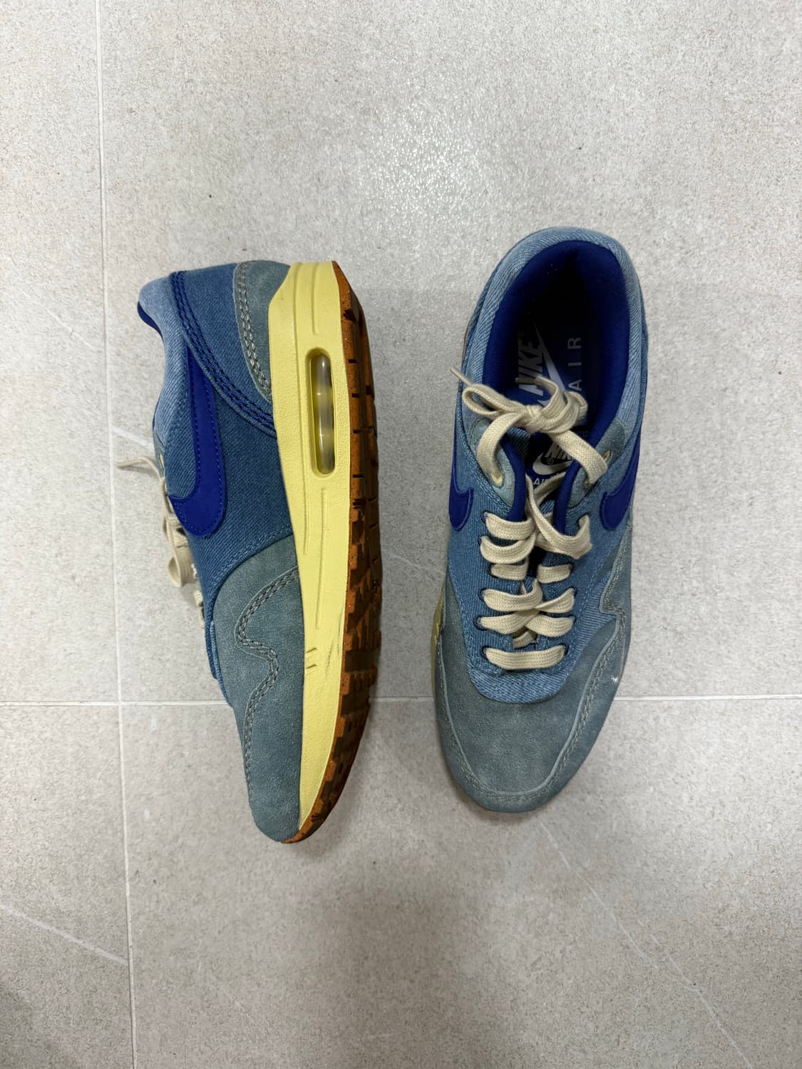 나이키 에어맥스 1 프리미엄 더티 데님 270 상품이미지4