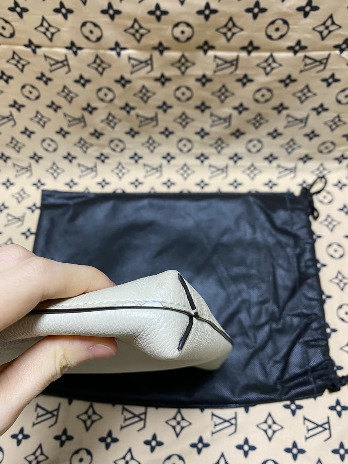 구찌 웹로고 클러치 아이보리 상품이미지6