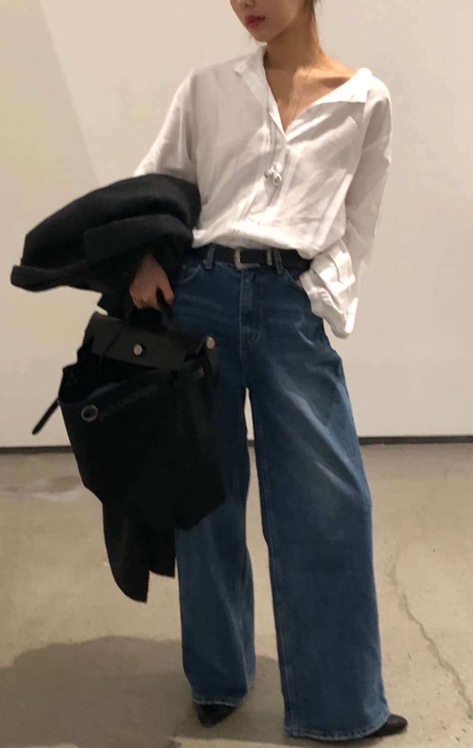 난들 프릴 블라우스 상품이미지1