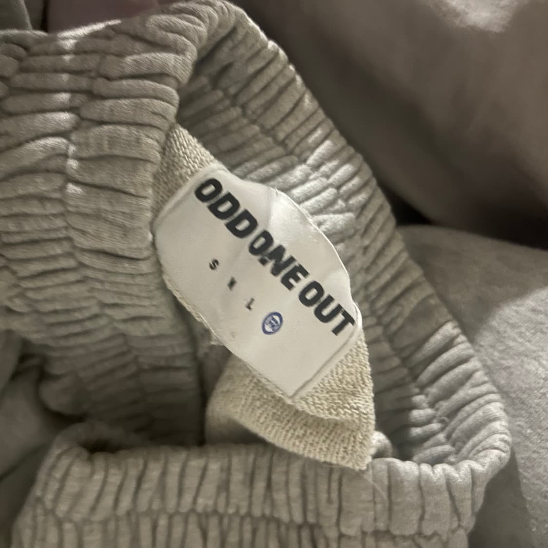 (단종) 오드원아웃 레이스 그레이 스웻팬츠 상품이미지4