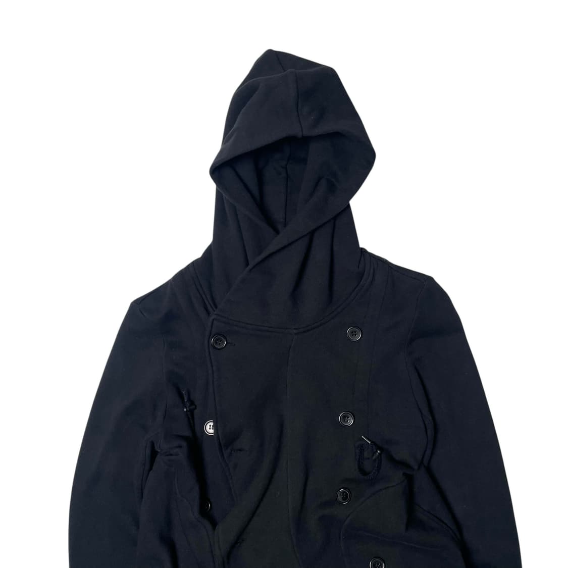 Gomme 셔링 언밸런스 후드 자켓 상품이미지2