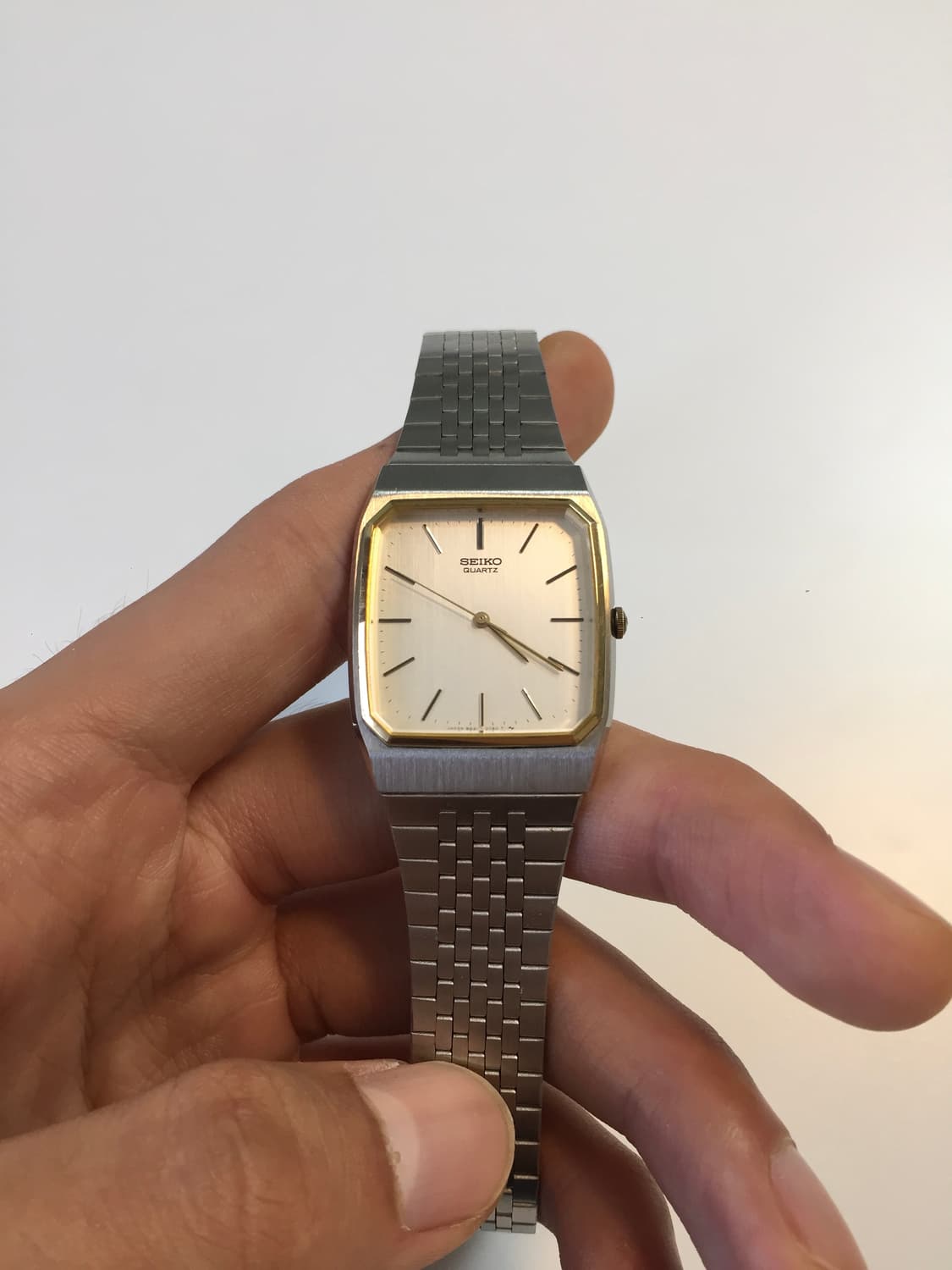80s seiko square quartz combi 상품이미지1