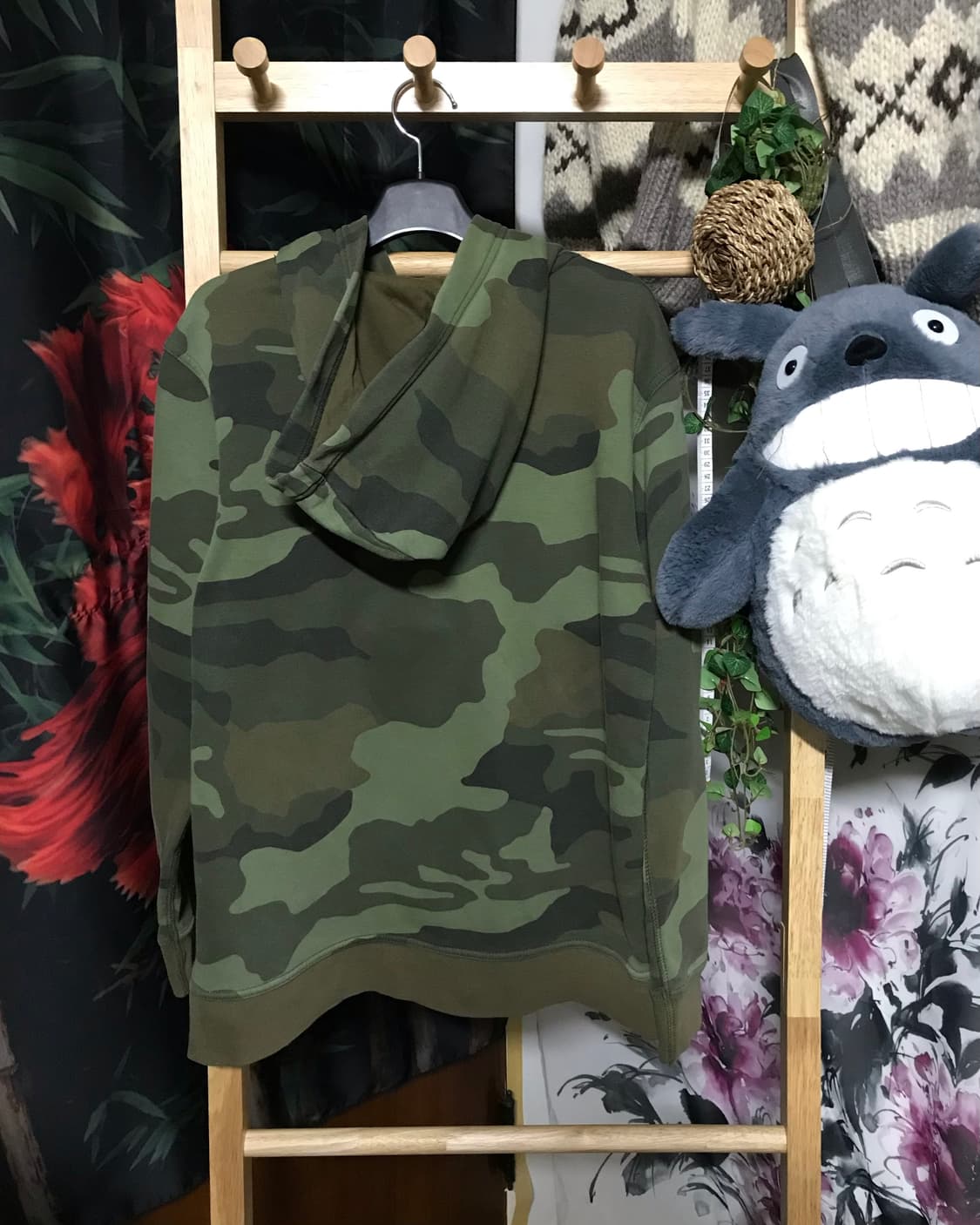 GAP kids 밀리터리 카모 스웻 후드 상품이미지3