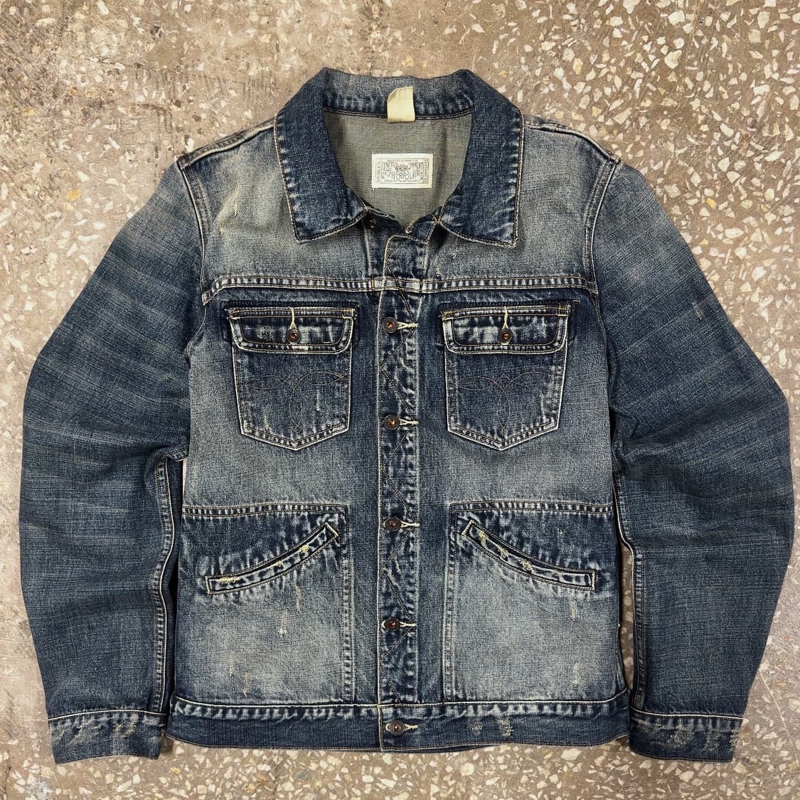 90‘s RRL 데님자켓 USA 상품이미지1