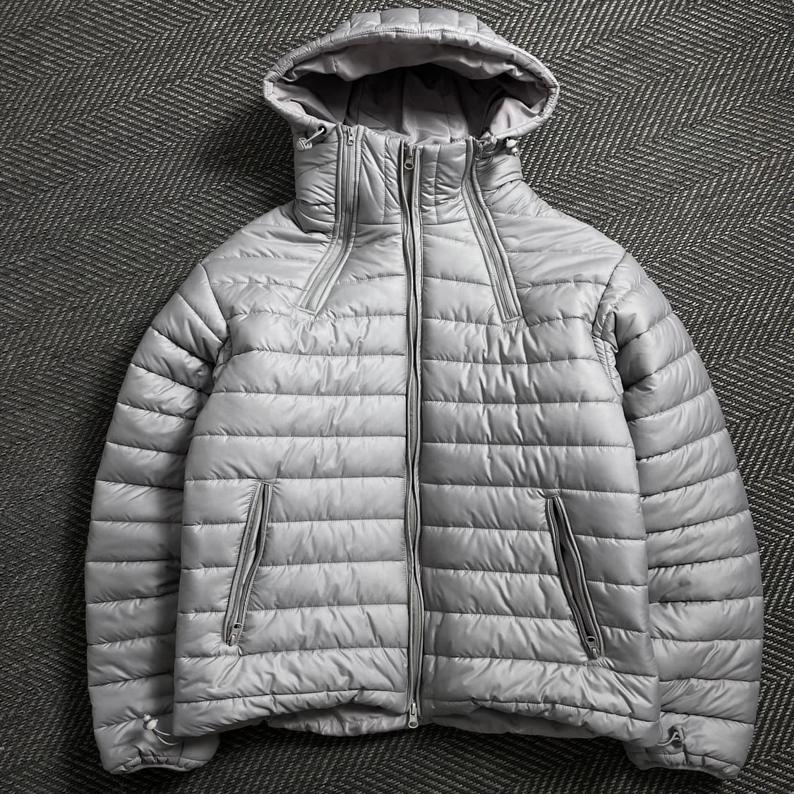 Our room 빈티지 멀티집업 경량 패딩 자켓 o 4489 상품이미지1