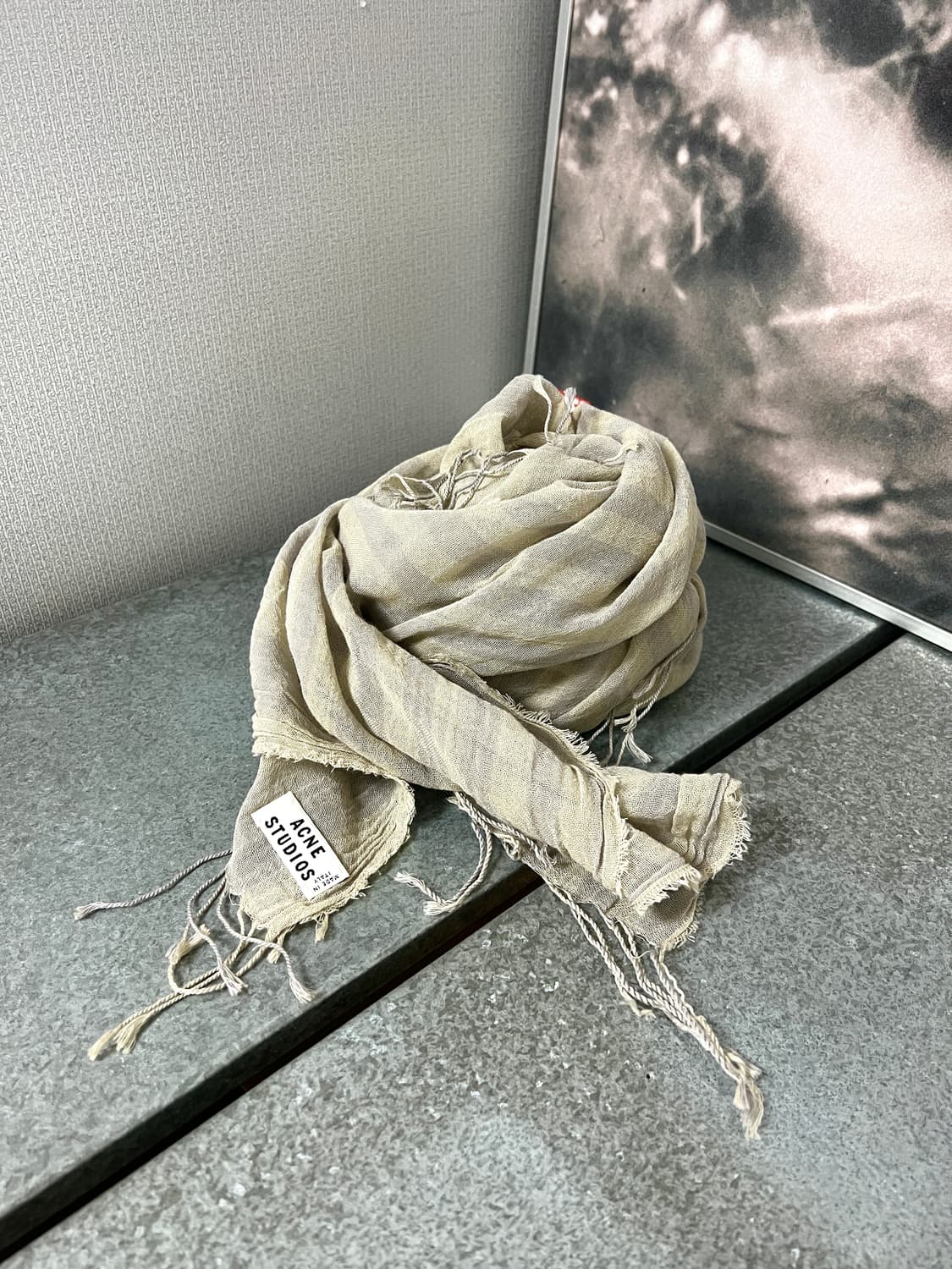 ACNE STUDIOS-STRIPE SCARF 상품이미지2