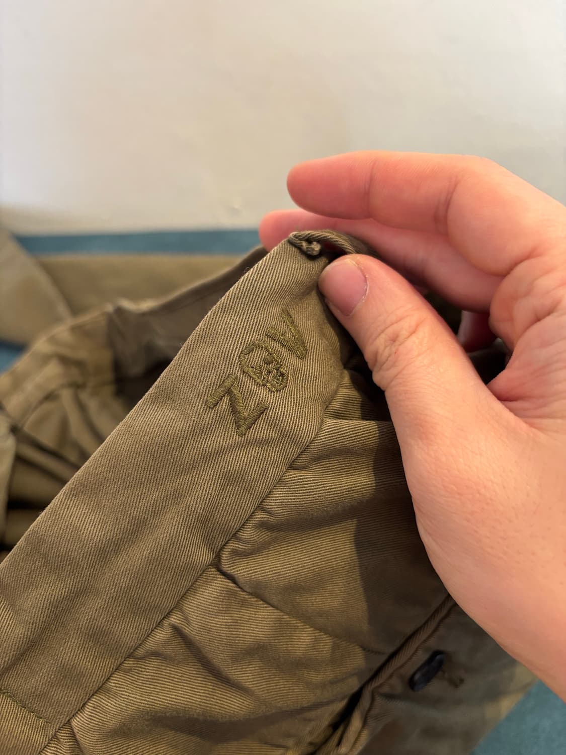 쟈딕앤볼테르 카키 코튼팬츠 상품이미지8