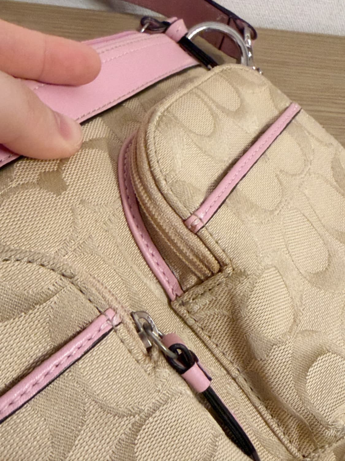 코치 딸기우유 빈티지 숄더백 상품이미지6