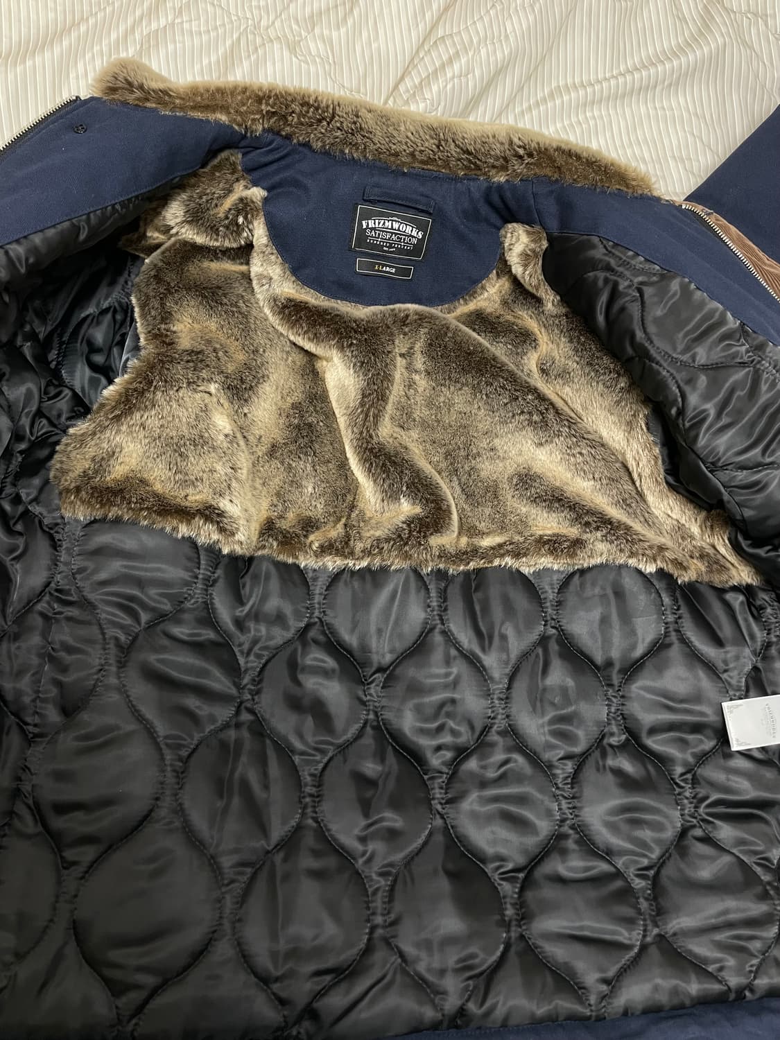 (XL) 프리즘웍스 네이비 덱자켓 상품이미지5