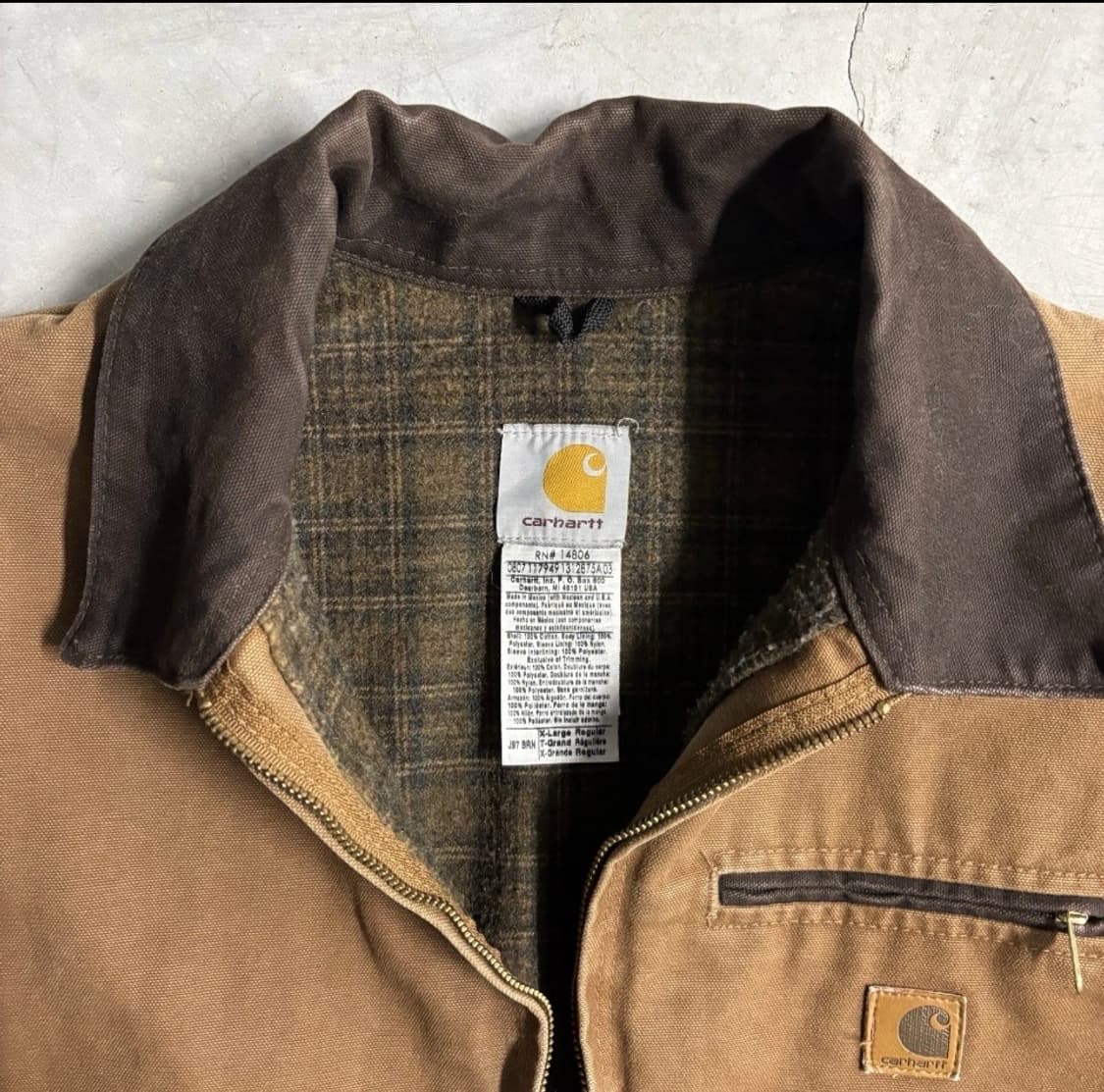 칼하트 carhartt brn J97 XL 상품이미지3