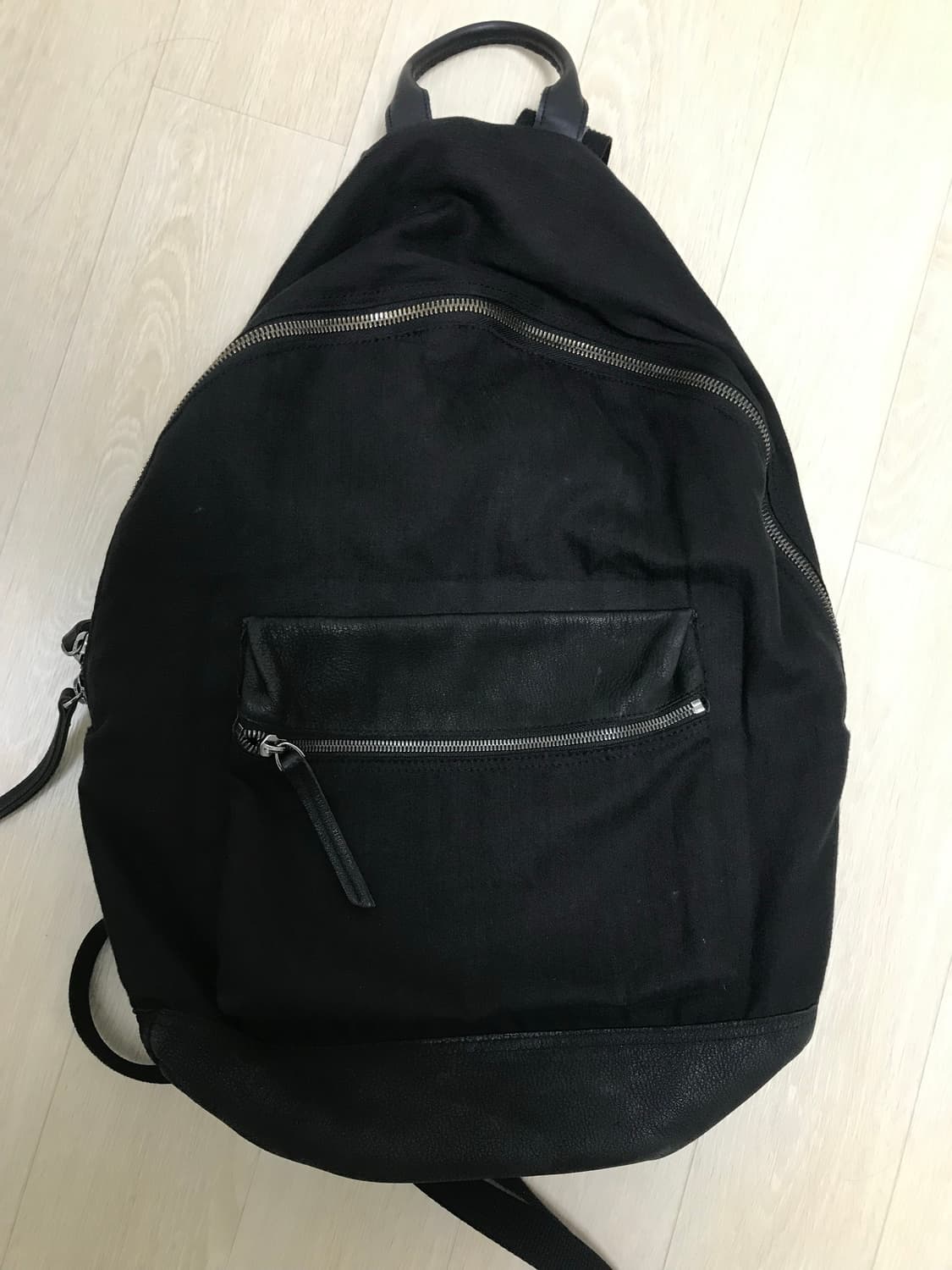 해칭룸 레더 데이팩 백팩 상품이미지2