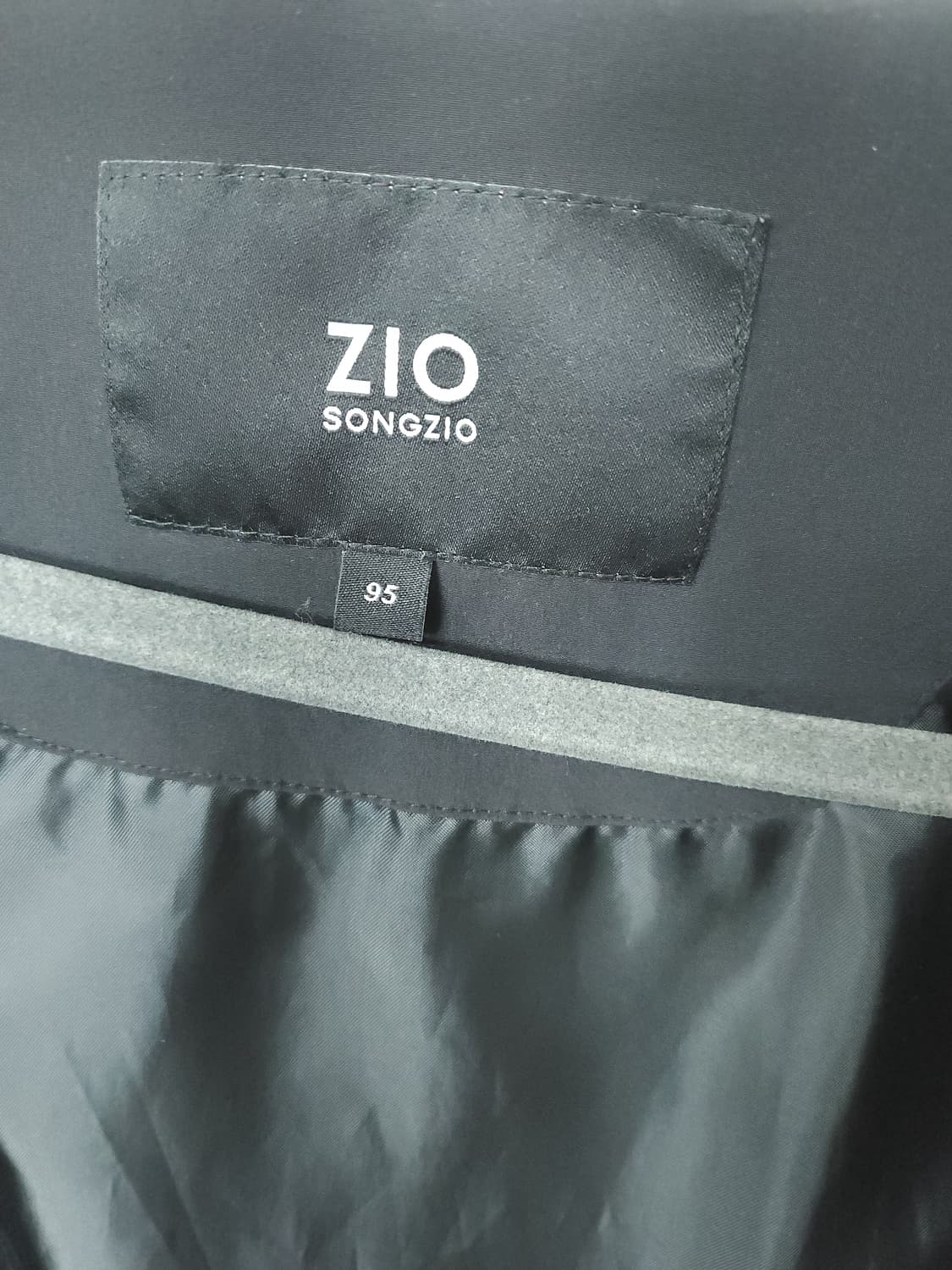 송지오 옴므 블랙 셔츠 자켓 95 M 상품이미지6