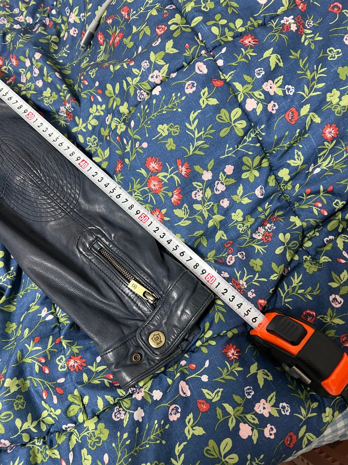 마시모두띠 양 가죽자켓 급처 상품이미지4