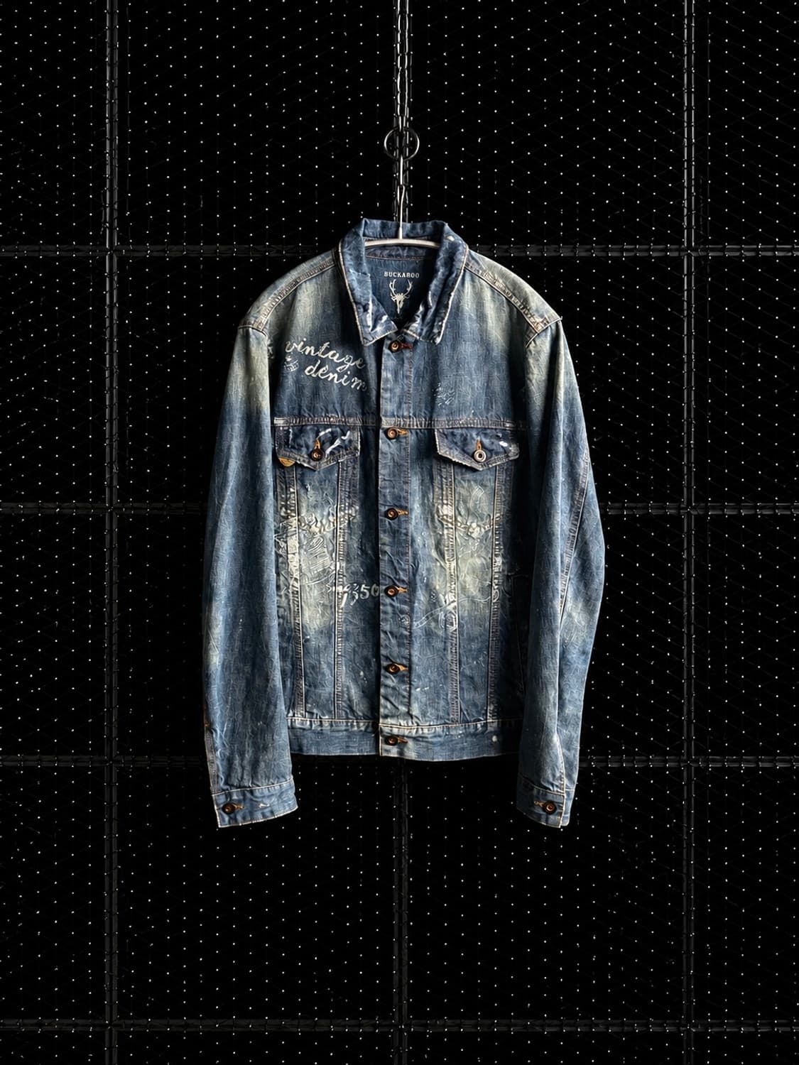 Buckaroo 페인팅 데님자켓 상품이미지1
