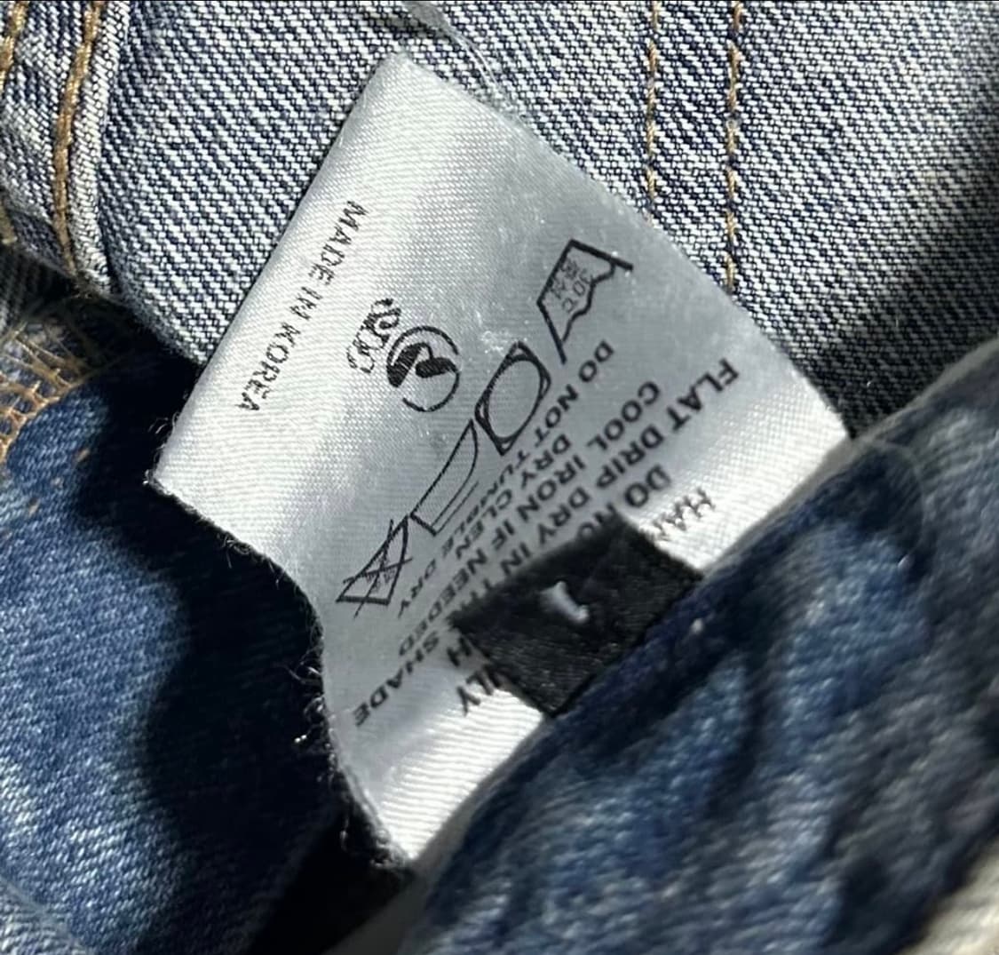 선데이오프클럽 데미지 웨이스트 디스트레스드 팬츠 상품이미지6