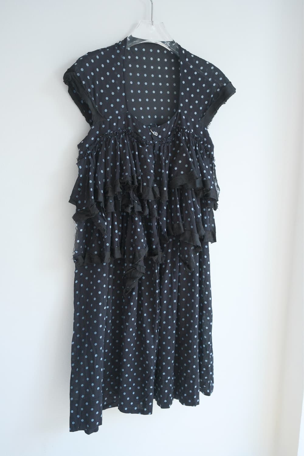 Blue dot frill dress 상품이미지2