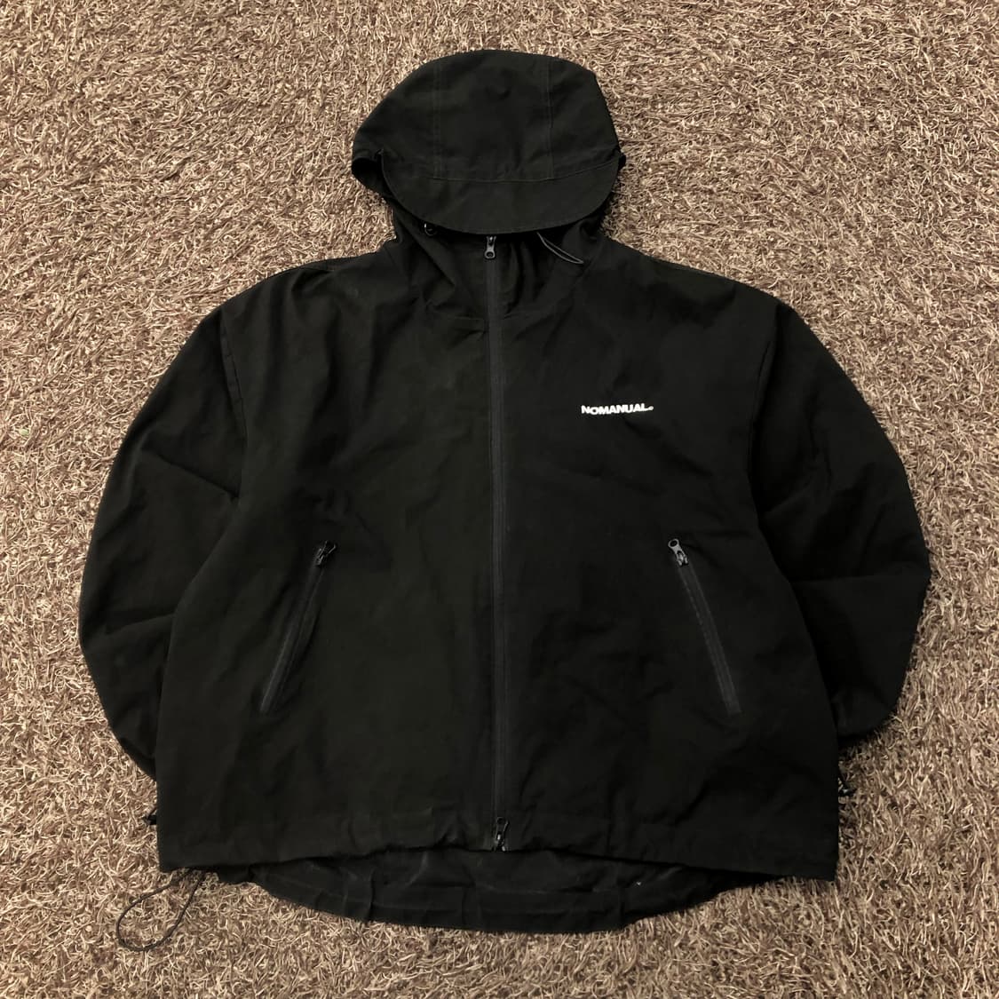 M 노매뉴얼 투웨이 후드 바람막이 자켓 상품이미지1