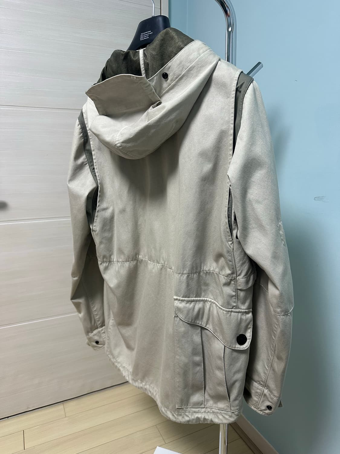 스톤아일랜드X나이키 콜라보 라소R 3L 바람막이 골프 자켓 상품이미지3