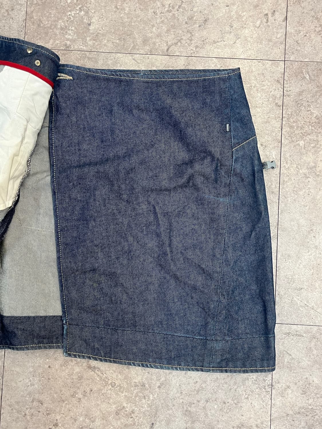 리바이스 엔지니어드 데님 랩 스커트 W26 #csz3773 상품이미지6