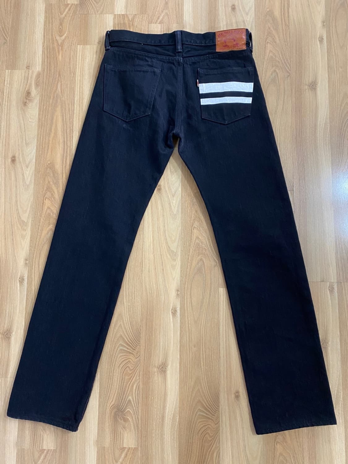 모모타로진 Momotaro Jeans / 0705BK 블랙 셀비지 데님 상품이미지3