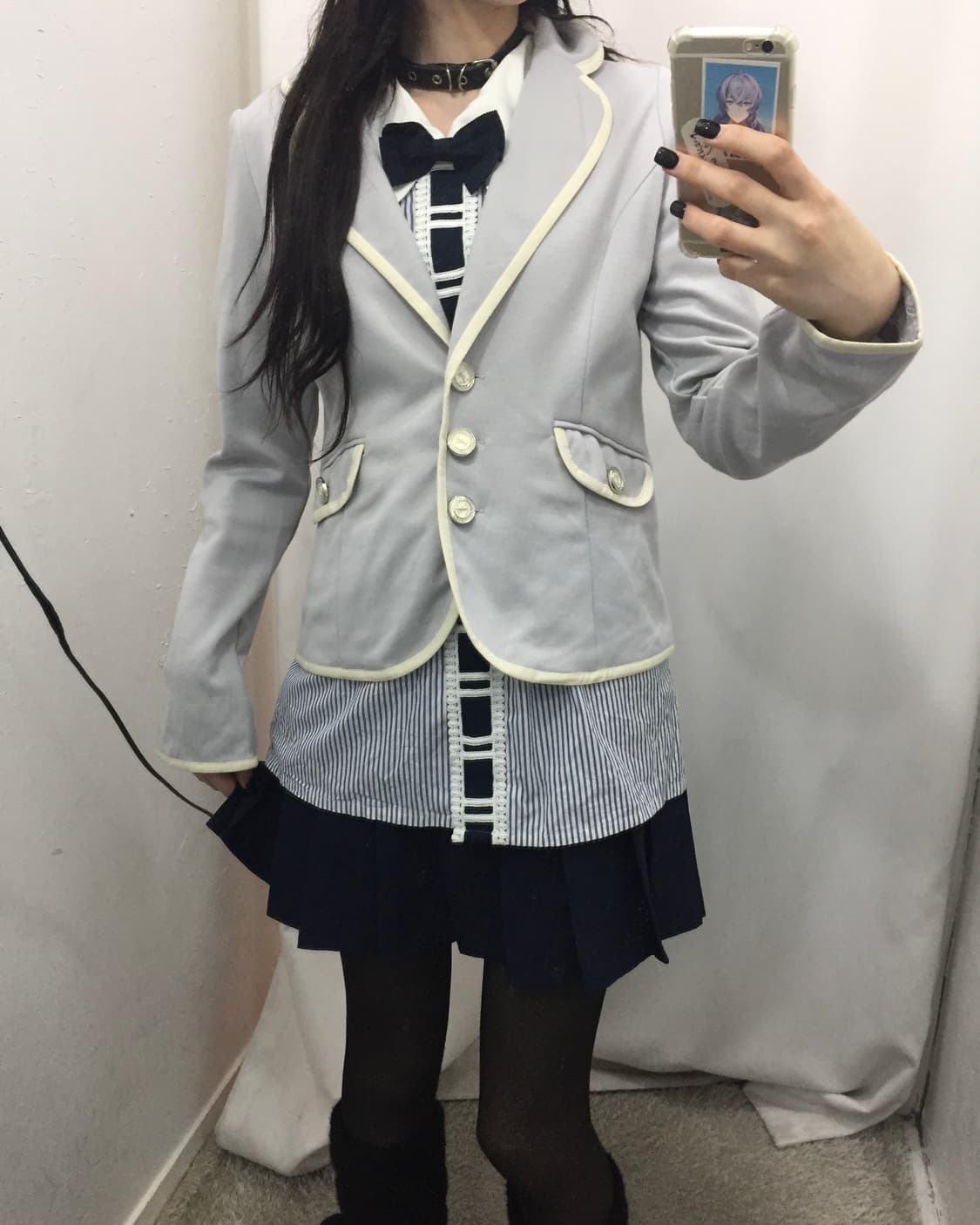 AXES FEMME 은장 소라 자켓 코디 🩵 상품이미지2